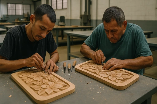 Taller de detalle de madera